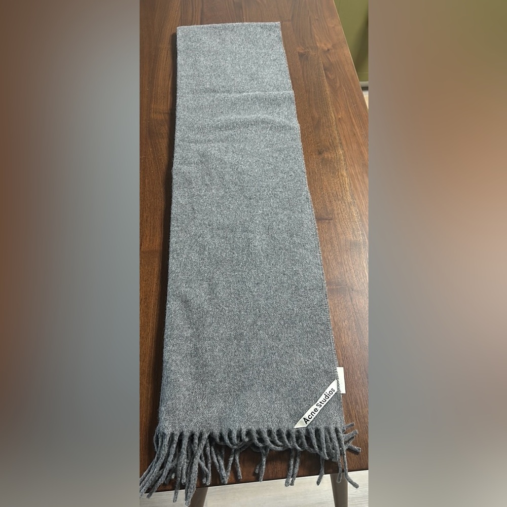 Acne Studios Scarf - GRAY